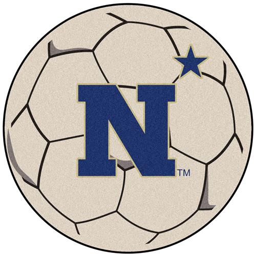 Fan Mats US Naval Academy Soccer Ball Mat