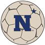 Fan Mats US Naval Academy Soccer Ball Mat