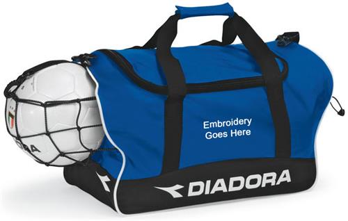 Diadora Small Team Soccer Bags. Embroidery is available on this item.