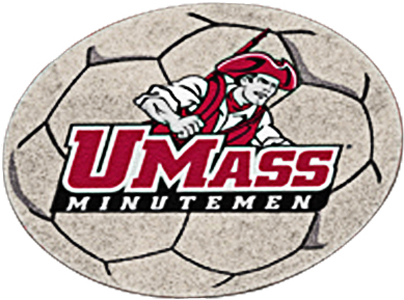 Fan Mats Univ. of Massachusetts Soccer Ball Mat