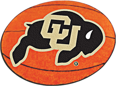 Fan Mats University of Colorado Basketball Mat