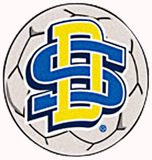 Fan Mats South Dakota State Univ. Soccer Ball Mat