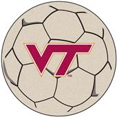 Fan Mats Virginia Tech Soccer Ball Mat