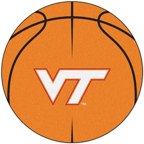 Fan Mats Virginia Tech Basketball Mat
