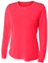 A4 Women's Long Sleeve Performance Crew Shirt NW3002