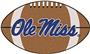 Fan Mats University of Mississippi Football Mat