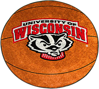 Fan Mats University of Wisconsin Basketball Mat