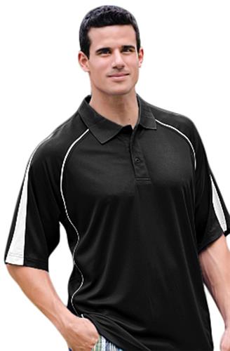 Willow Pointe Men's Cool Mesh Polos with Piping