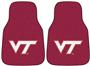 Fan Mats Virginia Tech Carpet Car Mats (set)