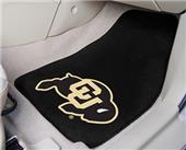 Fan Mats Univ of Colorado Carpet Car Mats (set)