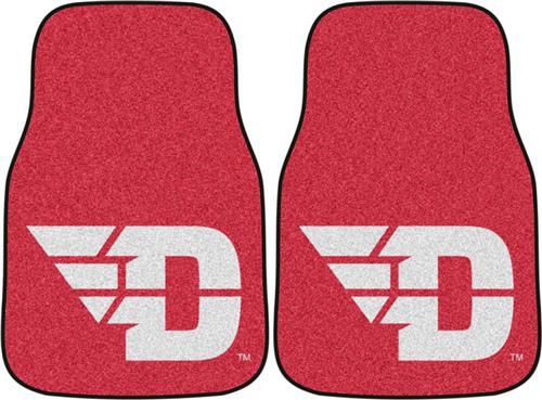 Fan Mats Univ of Dayton Carpet Car Mats (set)