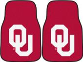 Fan Mats Univ of Oklahoma Carpet Car Mats (set)