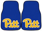 Fan Mats Univ of Pittsburgh Carpet Car Mats (set)