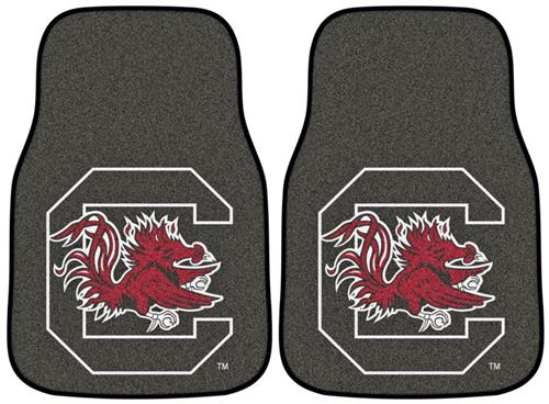 Fan Mats NCAA South Carolina Carpet Car Mats (set)