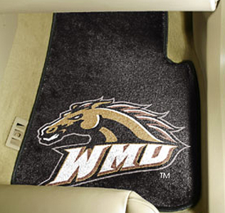 Fan Mats Western Michigan Carpet Car Mats (set)