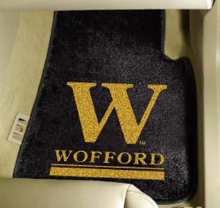 Fan Mats Wofford College Carpet Car Mat