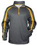 Badger Sport Adult Loose Fit Polyester Fusion 1/4 Zip Pullover Jacket 148100