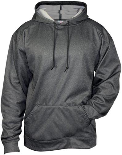 Adult (A3XL- Carbon Heather) Pro Heathered Loose Fit Fleece Hoodie