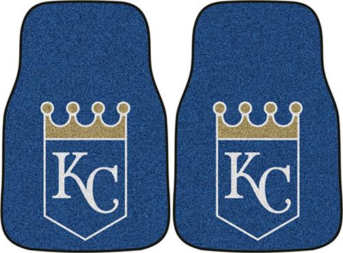 Fan Mats Kansas City Royals Carpet Car Mats (set)
