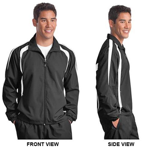 Sport-Tek Mens Colorblock Raglan Jacket