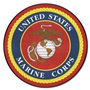 Fan Mats United States Marines 44" Round Area Rug