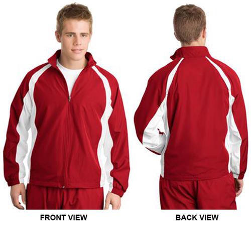 Sport-Tek Mens Performance Full-Zip Warm-Up Jacket