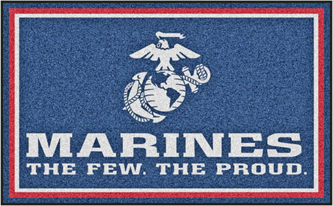 Fan Mats United States Marines 4x6 Rug