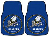 Fan Mats Navy Seabees Carpet Car Mats (set)