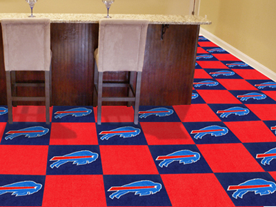 Fan Mats Buffalo Bills Team Carpet Tiles
