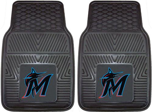 Fan Mats MLB Miami Marlins Car Mats (set)