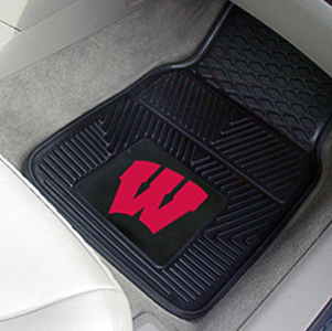 Fan Mats University of Wisconsin Car Mats (set)