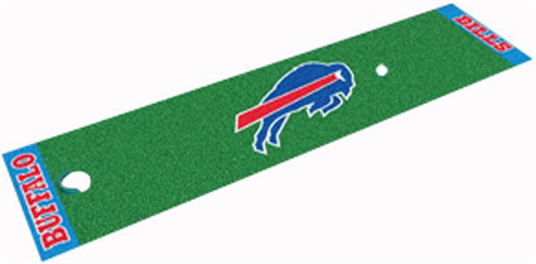 Buffalo Bills 18'' x 72'' Golf Putting Green Mat - Green