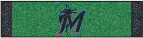Fan Mats MLB Miami Marlins Putting Green Mat
