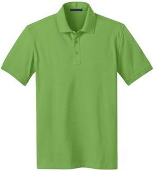 Port Authority Mens Stretch Pique Polo. Printing is available for this item.