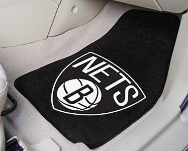 Fan Mats Brooklyn Nets Carpet Car Mats (set)