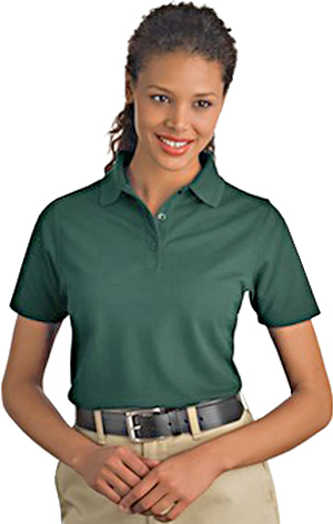 CornerStone Lady Industrial Pocketless Pique Polo. Printing is available for this item.