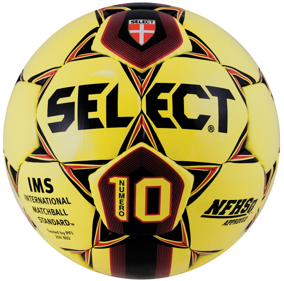 E7831 Select IMS/NFHS Numero 10 Soccer Ball - Yellow C/O