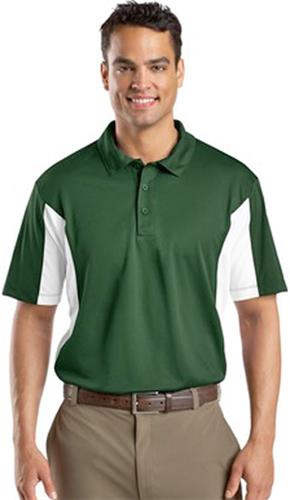 Sport-Tek Men's Side Blocked Micropique Polo. Printing is available for this item.
