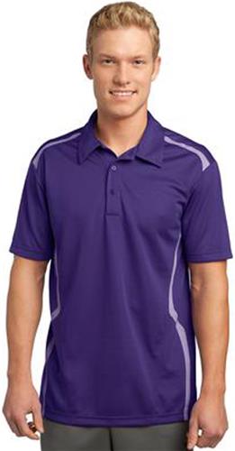 Sport-Tek Mens Vector Sport-Wick Polo. Printing is available for this item.