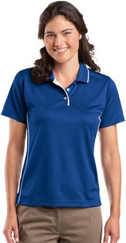Sport-Tek Ladies Dri-Mesh Polo W/Tip Collar & Pipe. Printing is available for this item.