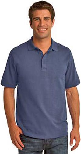 Port & Company Mens 50/50 Pique Polo. Printing is available for this item.