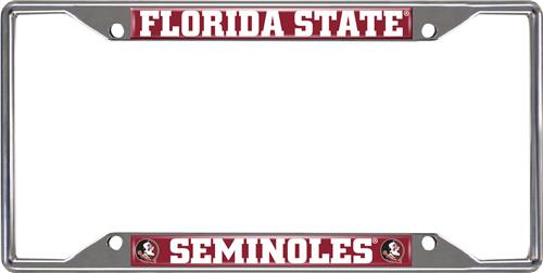 Fan Mats Florida State Univ. License Plate Frame