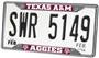 Fan Mats Texas A&M University License Plate Frame