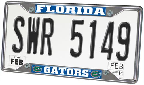 Fan Mats University of Florida License Plate Frame