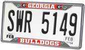 Fan Mats University of Georgia License Plate Frame