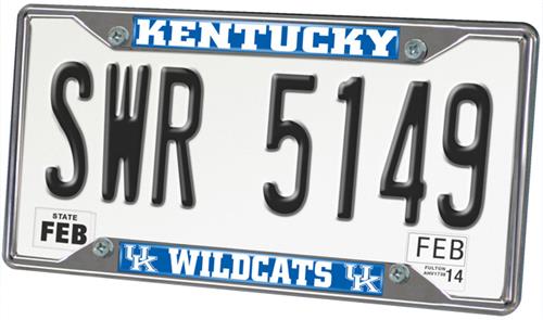 Fan Mats Univ. of Kentucky License Plate Frame