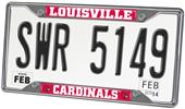 Fan Mats Univ. of Louisville License Plate Frame