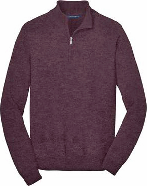 Port Authority Mens 1/2-Zip Sweater