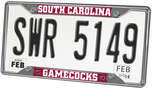 Fan Mats U. of South Carolina License Plate Frame