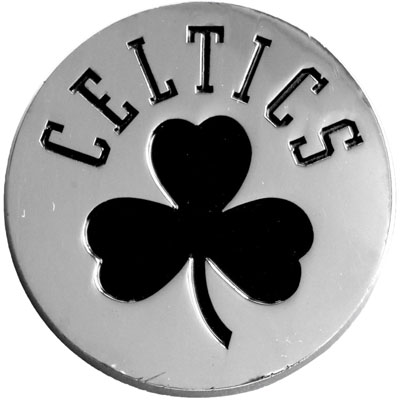 Fan Mats Boston Celtics Chrome Vehicle Emblem